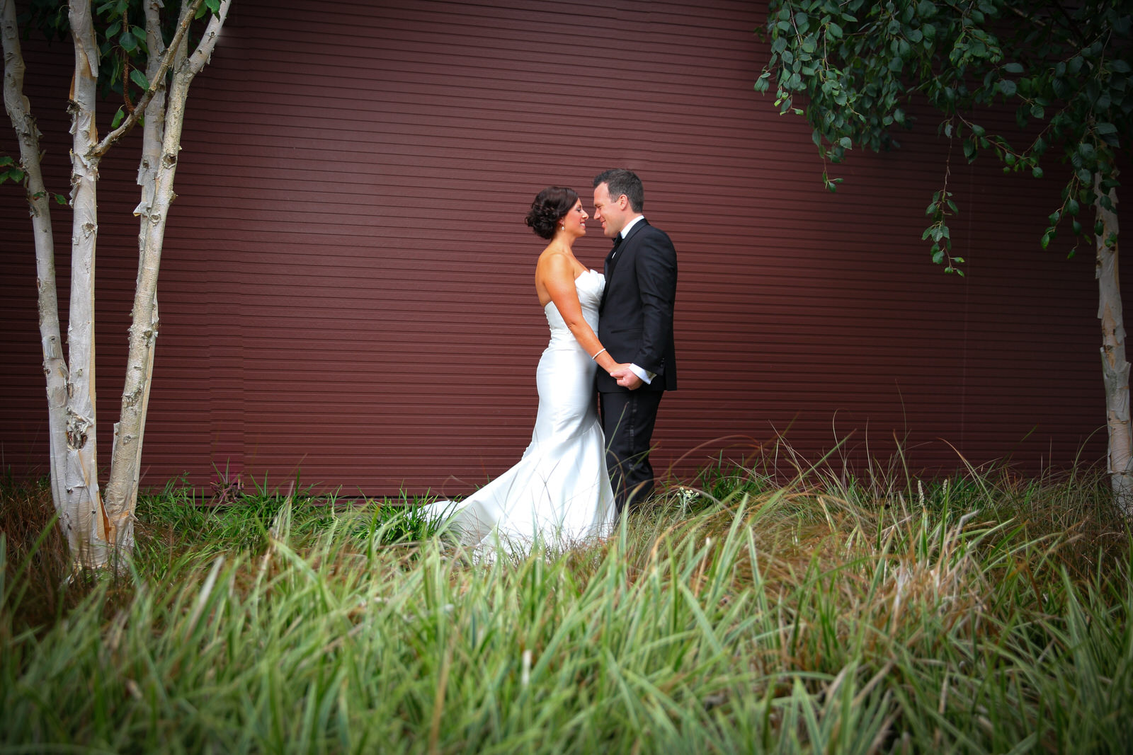 Wedding Photo of Bride and Groom