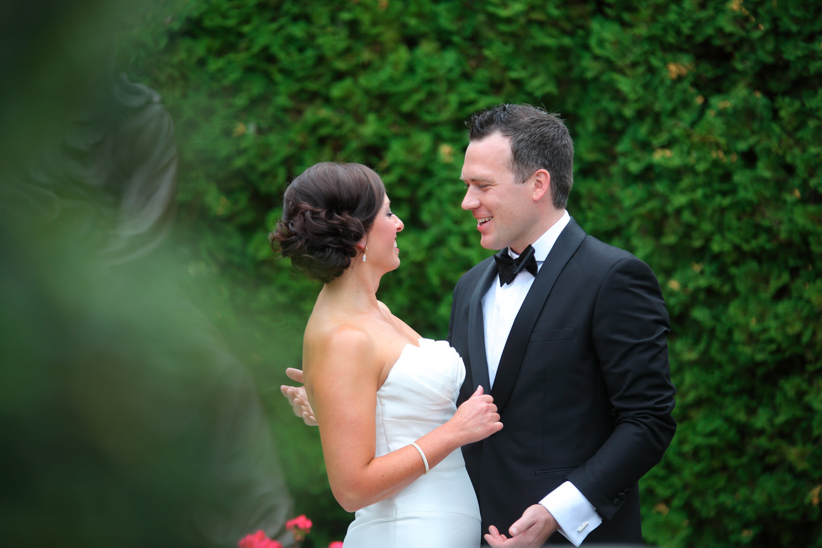 Wedding Photo of Bride and Groom