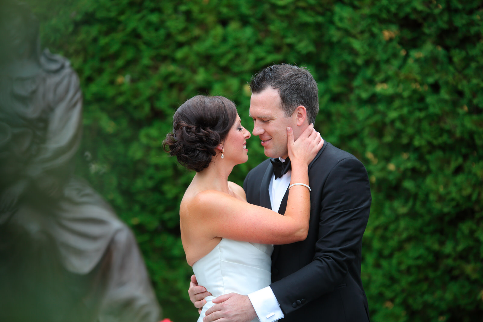Wedding Photo of Bride and Groom