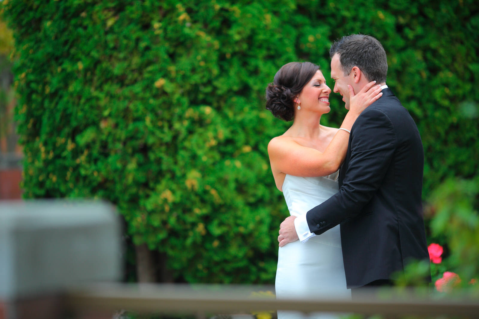 Wedding Photo of Bride and Groom