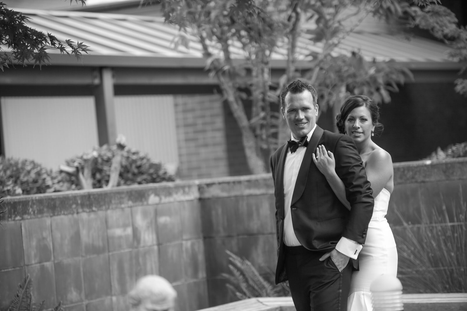 Wedding Photo of Bride and Groom