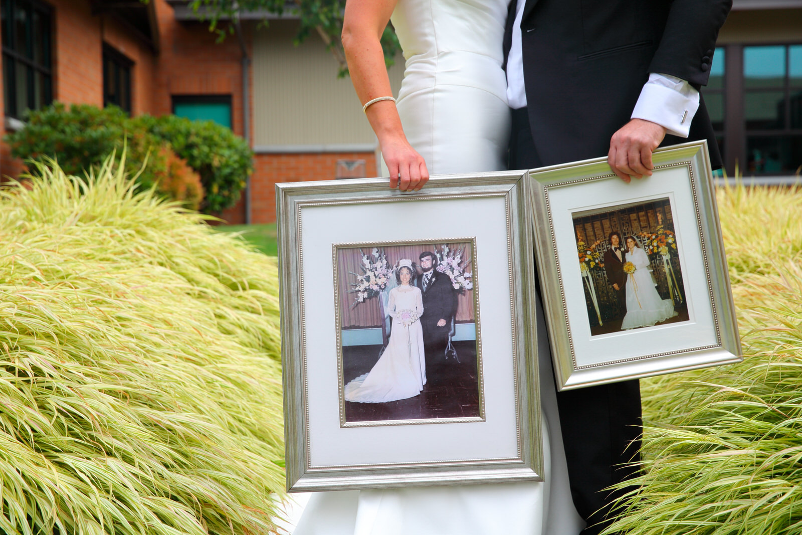 Wedding Photo of Bride and Groom