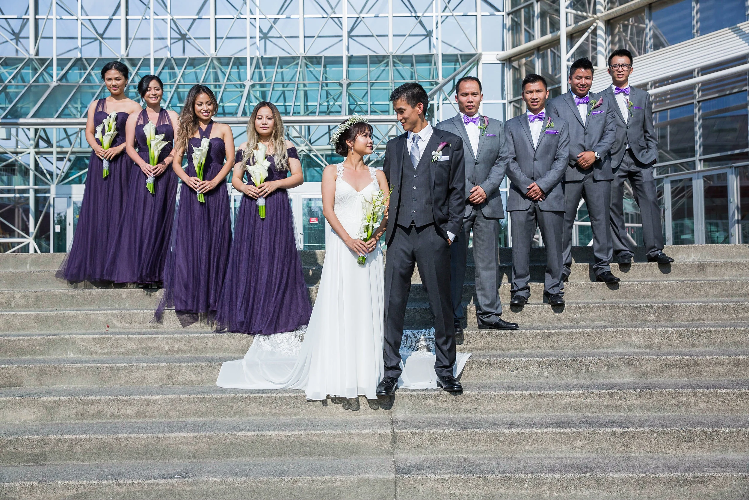 Wedding Photos Museum of Flight