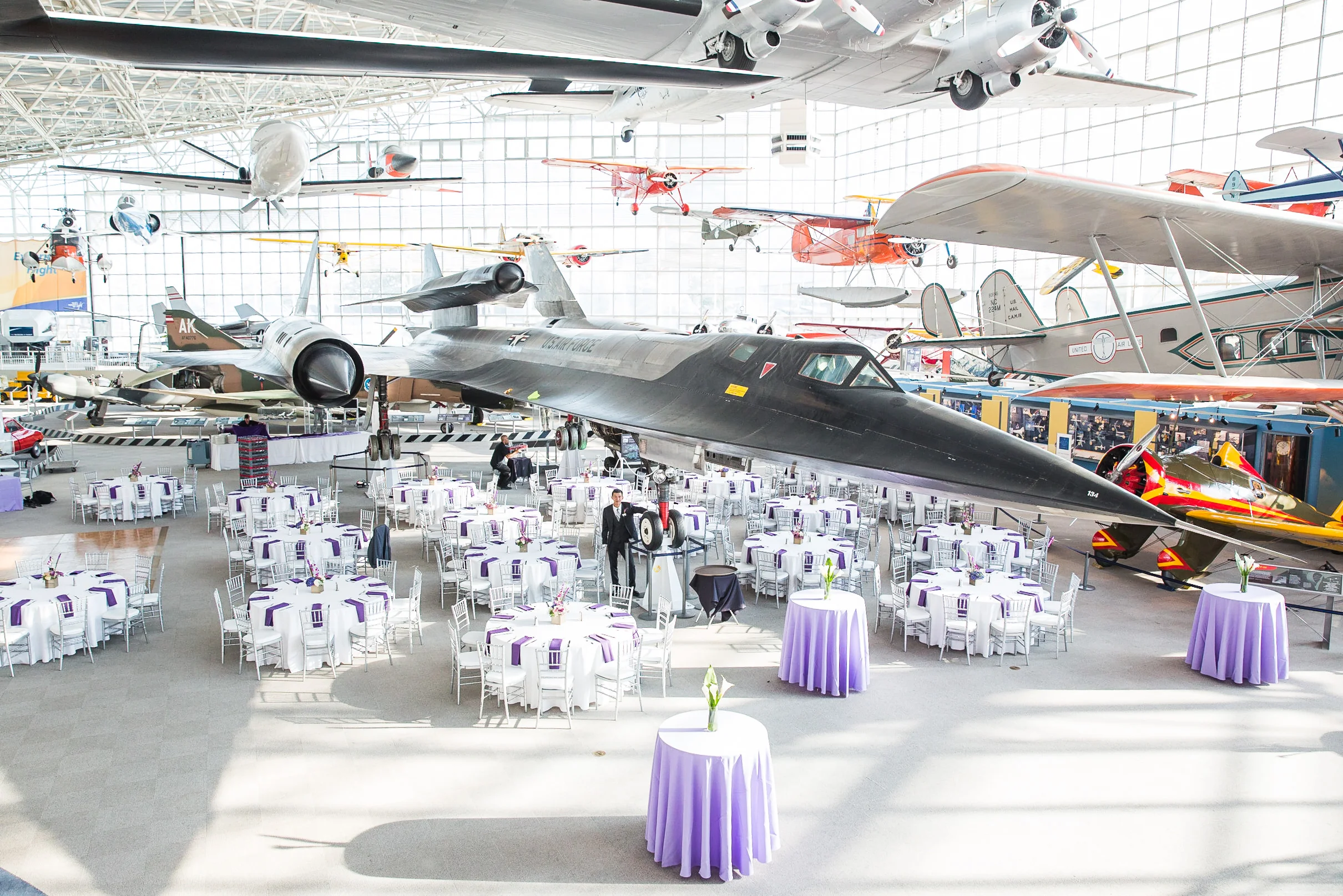 Wedding at the Museum of Flight