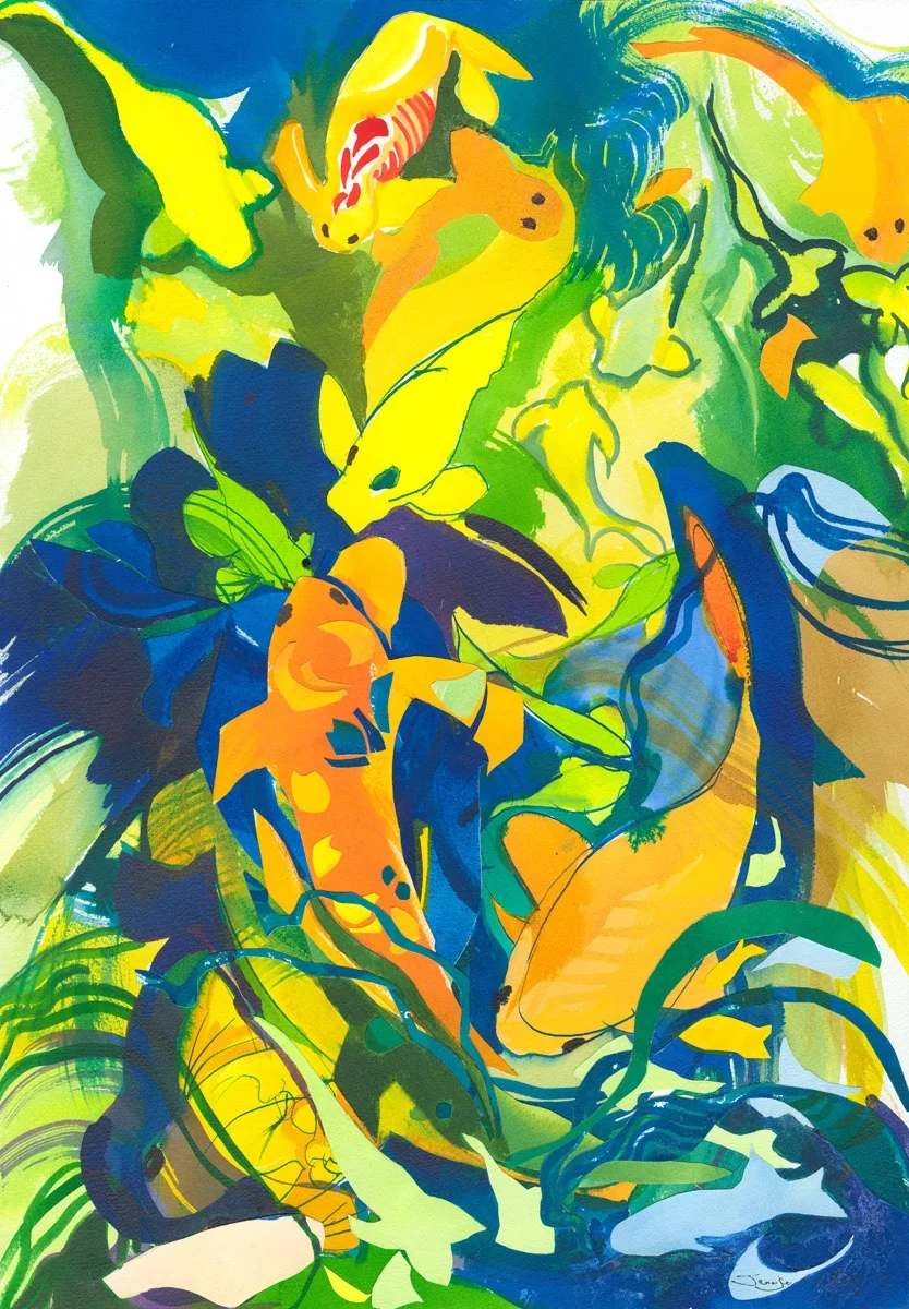 Fish Pasadena	50 x 70 cm	£345