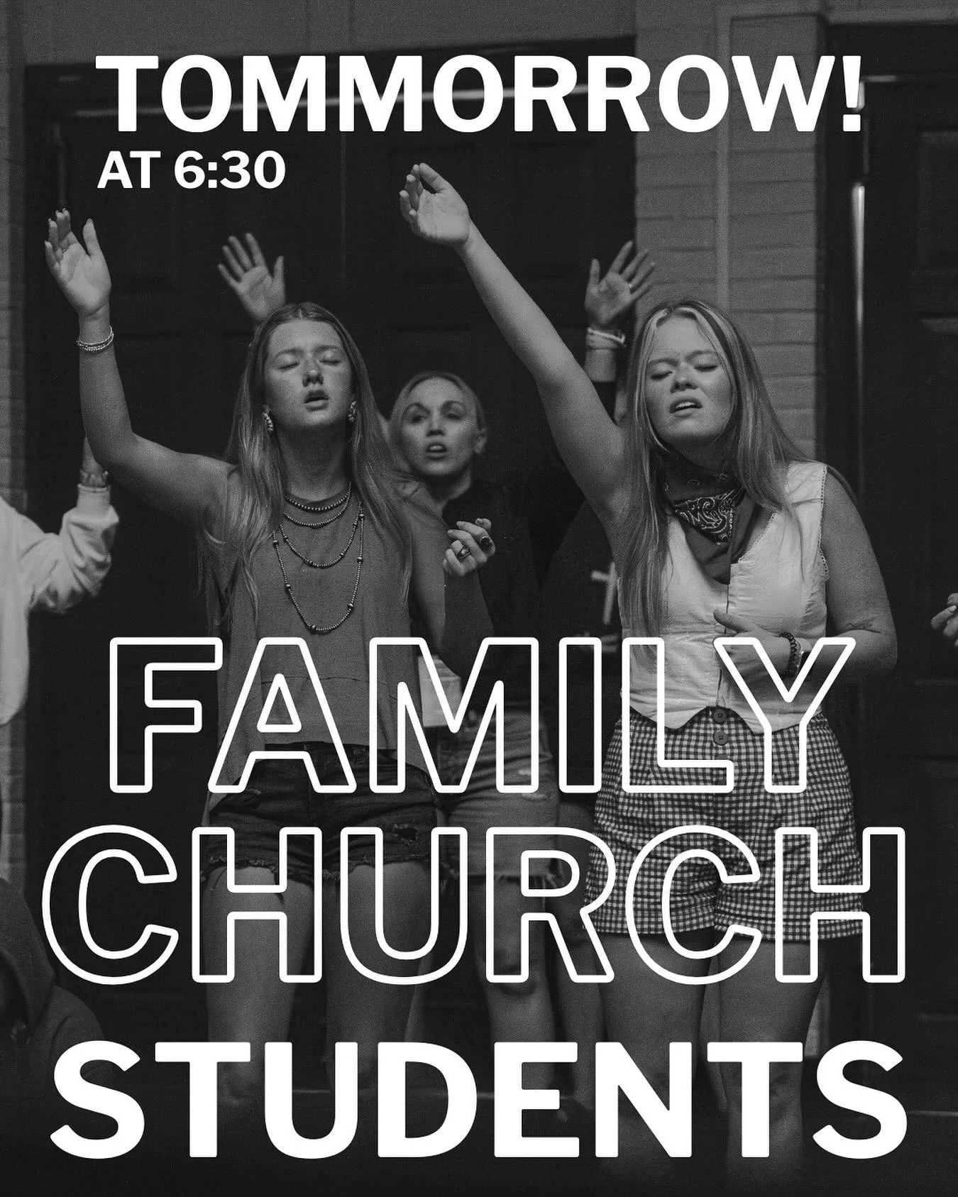 👋 Week 3 of our series &ldquo;In This House&rdquo; is here!
This week we&rsquo;re talking all about what it means to make disciples and live out the mission Jesus gave us. 🙌

✨ Doors open at 6
✨ Service starts at 6:30
✨ Don&rsquo;t come alone&mdash