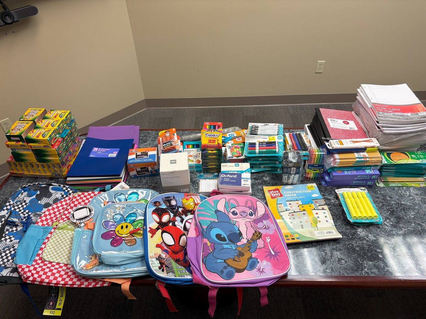 Back to school time is almost here...plan to visit our supply giveaways!