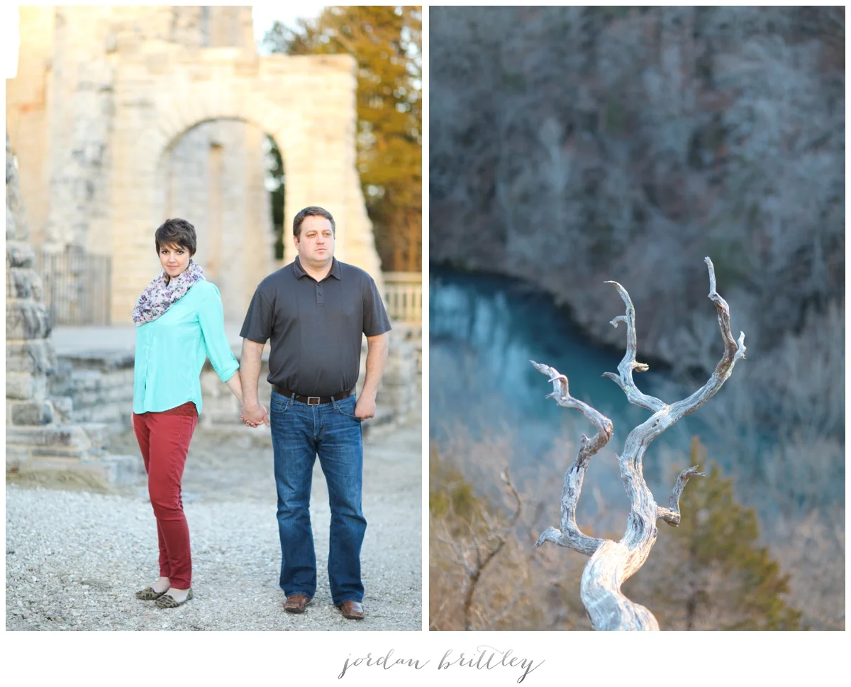 Ha Ha Tonka State Park Engagement | Castle Ruins Engagement | Jana + Paul | by Jordan Brittley | St Louis MO & Destination Wedding Photographer