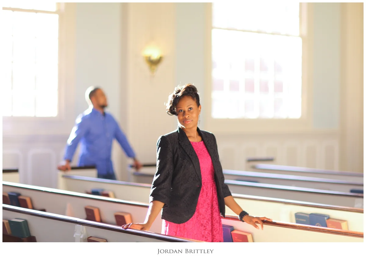 Charlotte NC Queens University Engagement - Jon + Tanya by Jordan Brittley