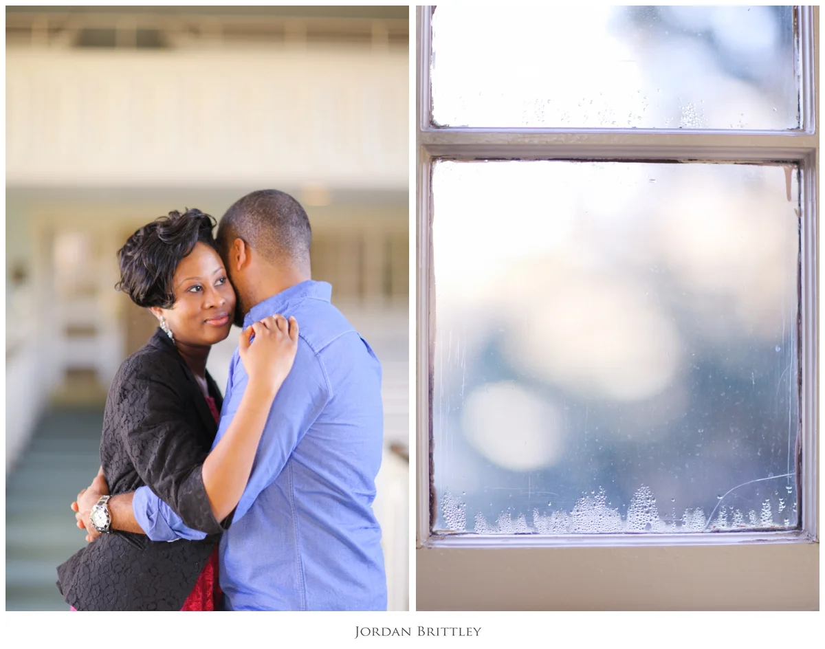 Charlotte NC Queens University Engagement - Jon + Tanya by Jordan Brittley