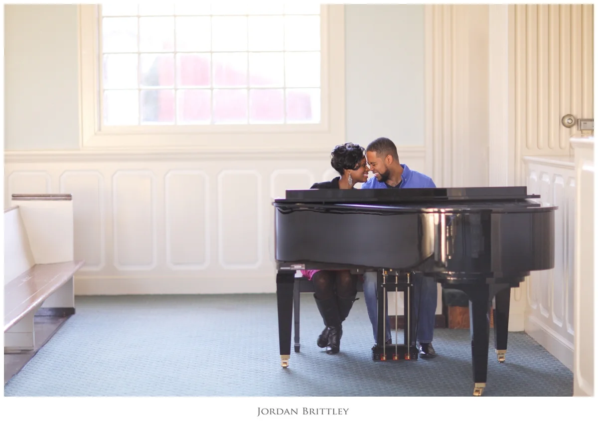 Charlotte NC Queens University Engagement - Jon + Tanya by Jordan Brittley