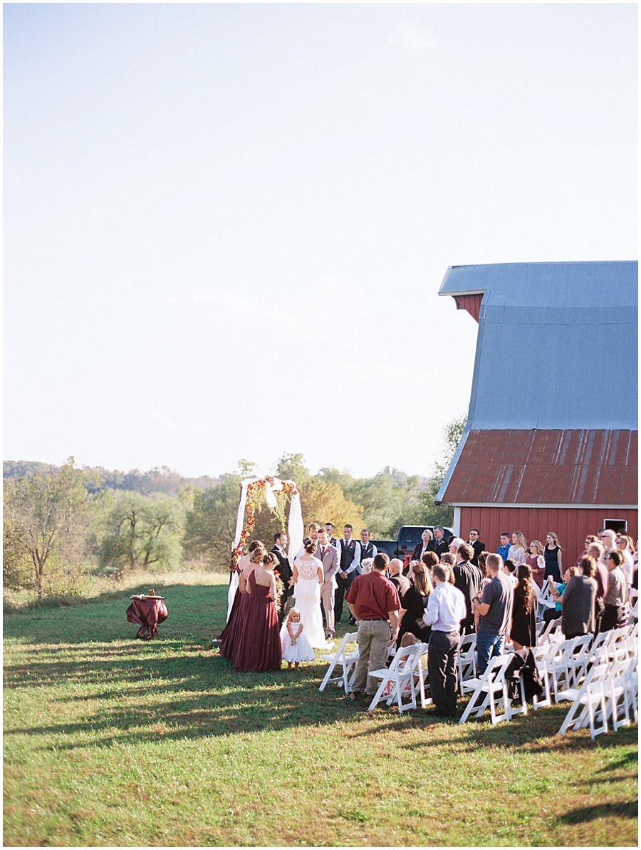 Springfield Missouri Outdoor Wedding Wedding Photos | Film Photographer