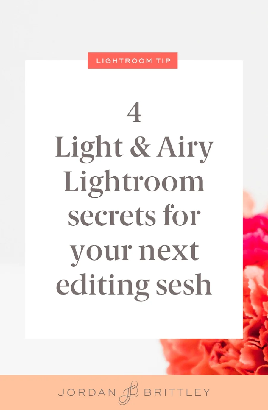 Get Wallpaper 4 Light Airy Secrets For Lightroom Jordan Brittley For iPhone