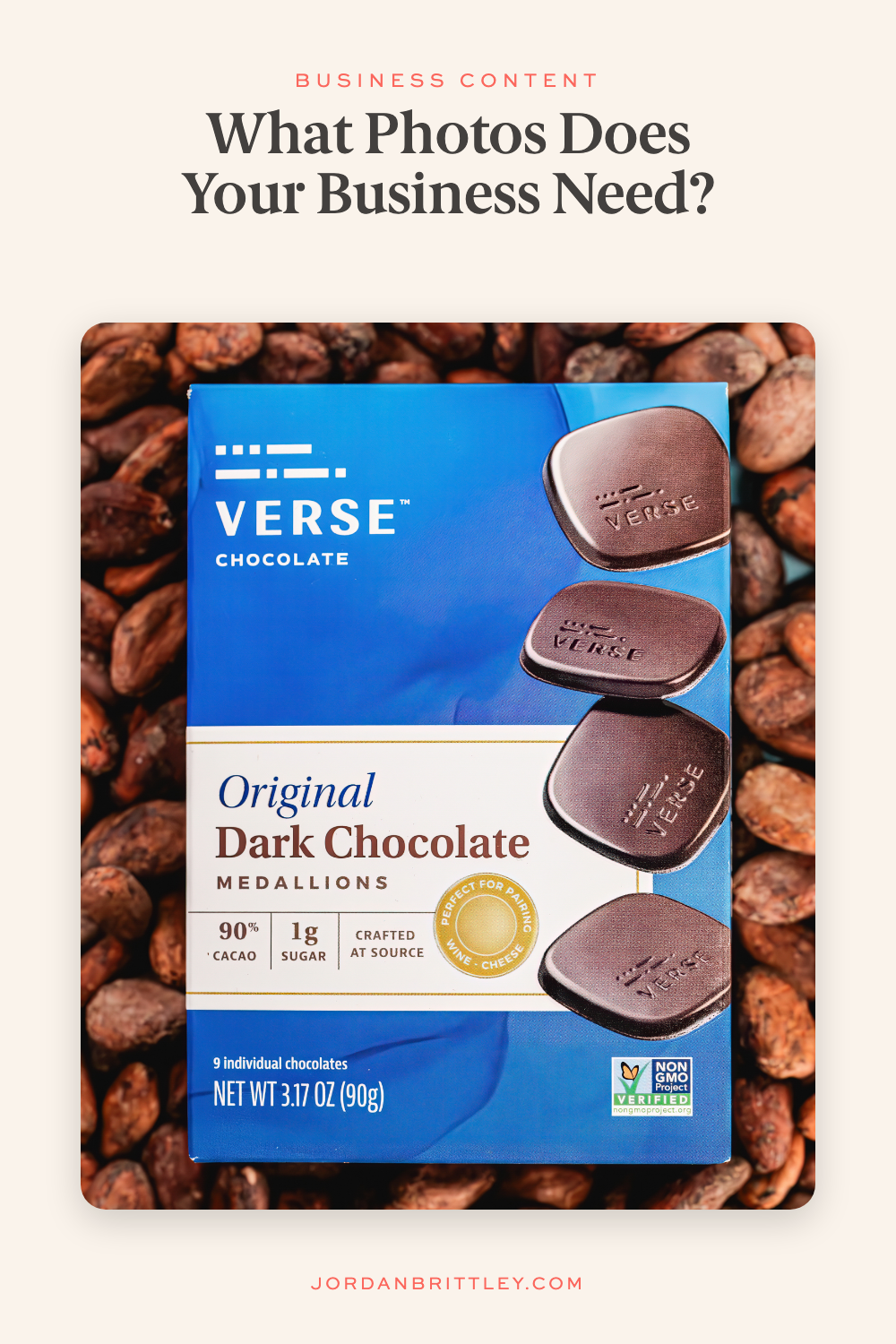 What Photos Does Your Business Need graphic with product photography
