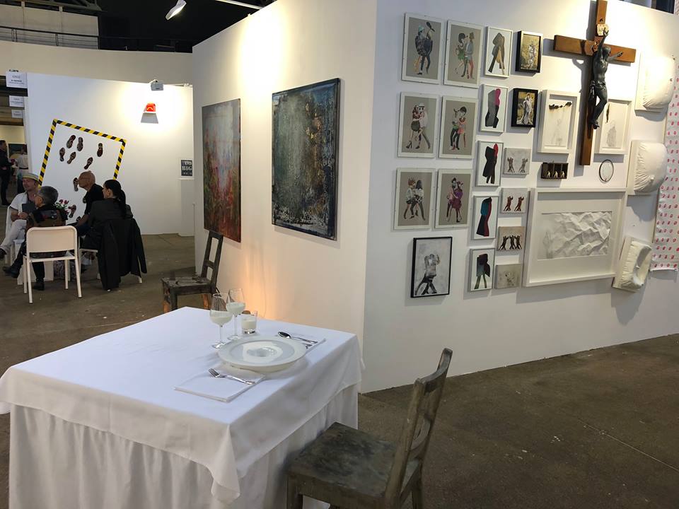  October 2018 ART MARKET BUDAPEST, a-space gallery booth, Budapest, Hungary 