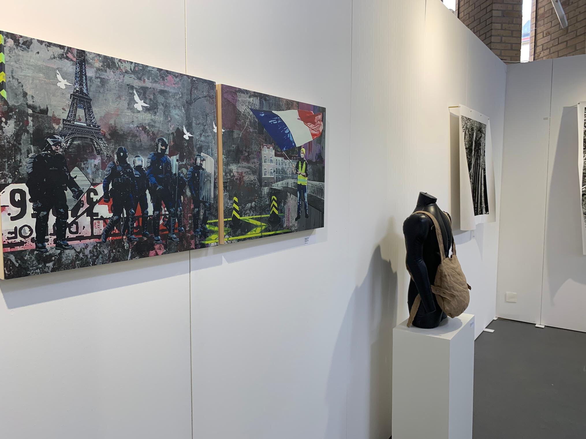  October 2019   ART MARKET BUDAPEST, a-space gallery booth, Budapest, Hungary 