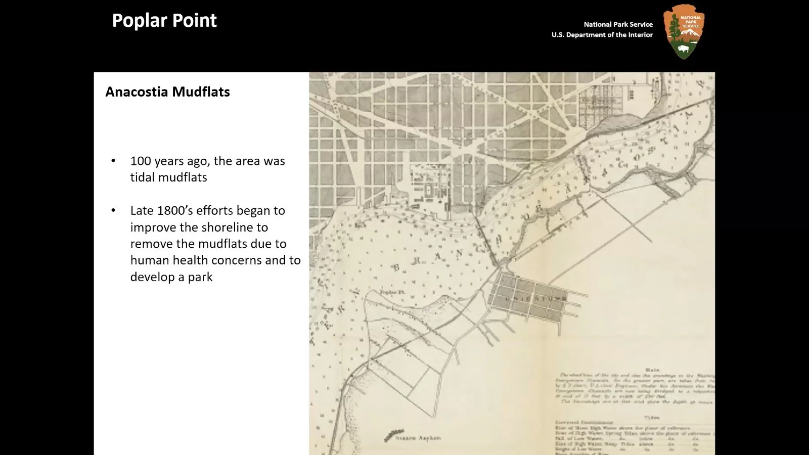 Citizens Poplar Point Listening Session with Tammy Stidham, National Park Service