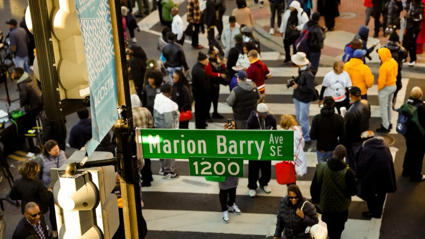 Anacostia artery renamed for Marion Barry, D.C.’s ‘mayor for life’