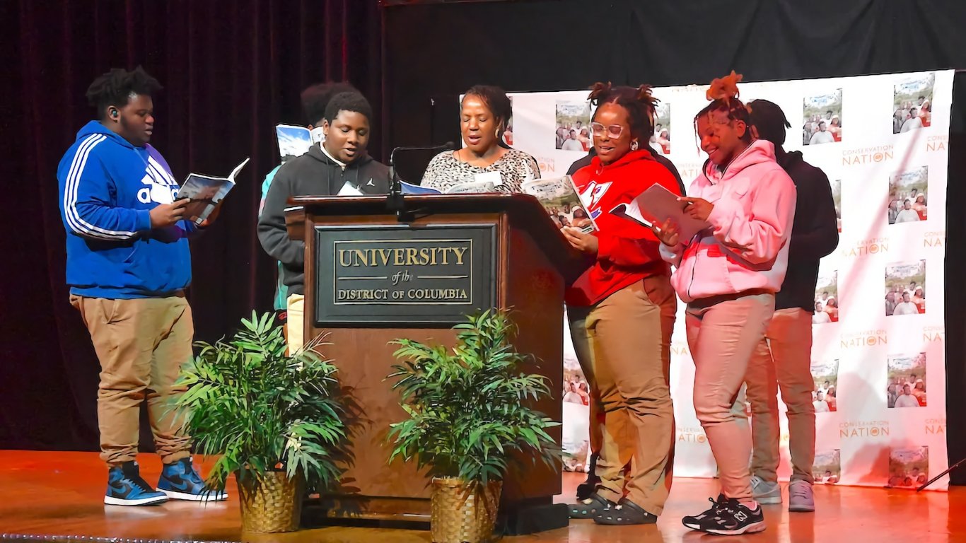 Anacostia High School Students Co-Author Environmental Poetry Book