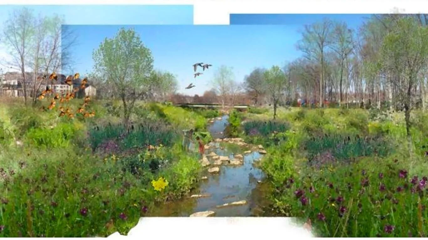 Oxon Run Stream Designs &amp; Park Master Plan
