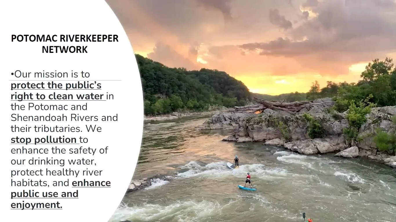 APACC General Meeting with Dean Naujoks, the Potomac Riverkeeper