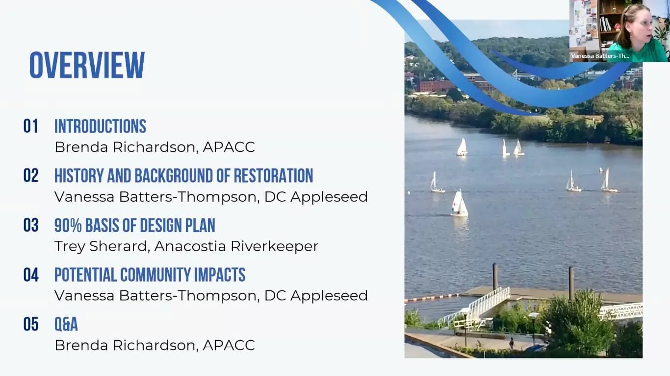 Anacostia River Sediment Project Meeting