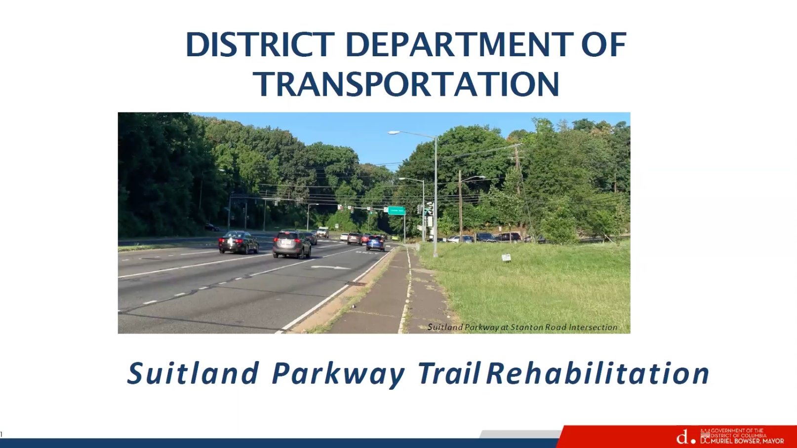 Suitland Parkway Conservation Meeting