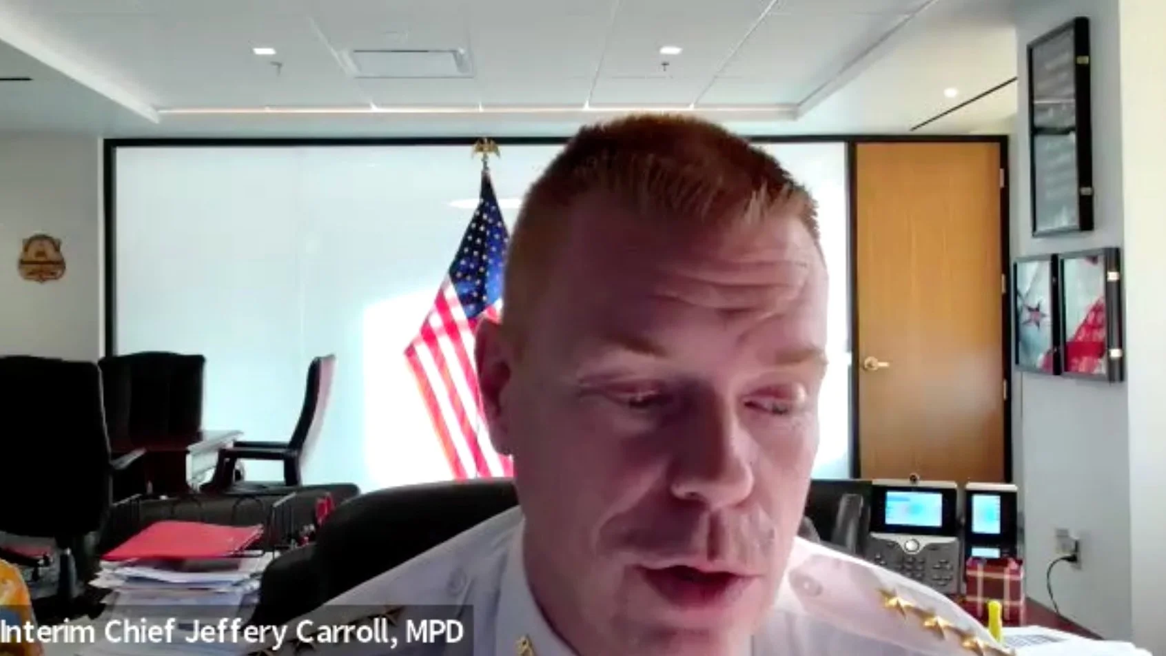 PSA 702 Outreach Committee Meeting with Chief Carroll