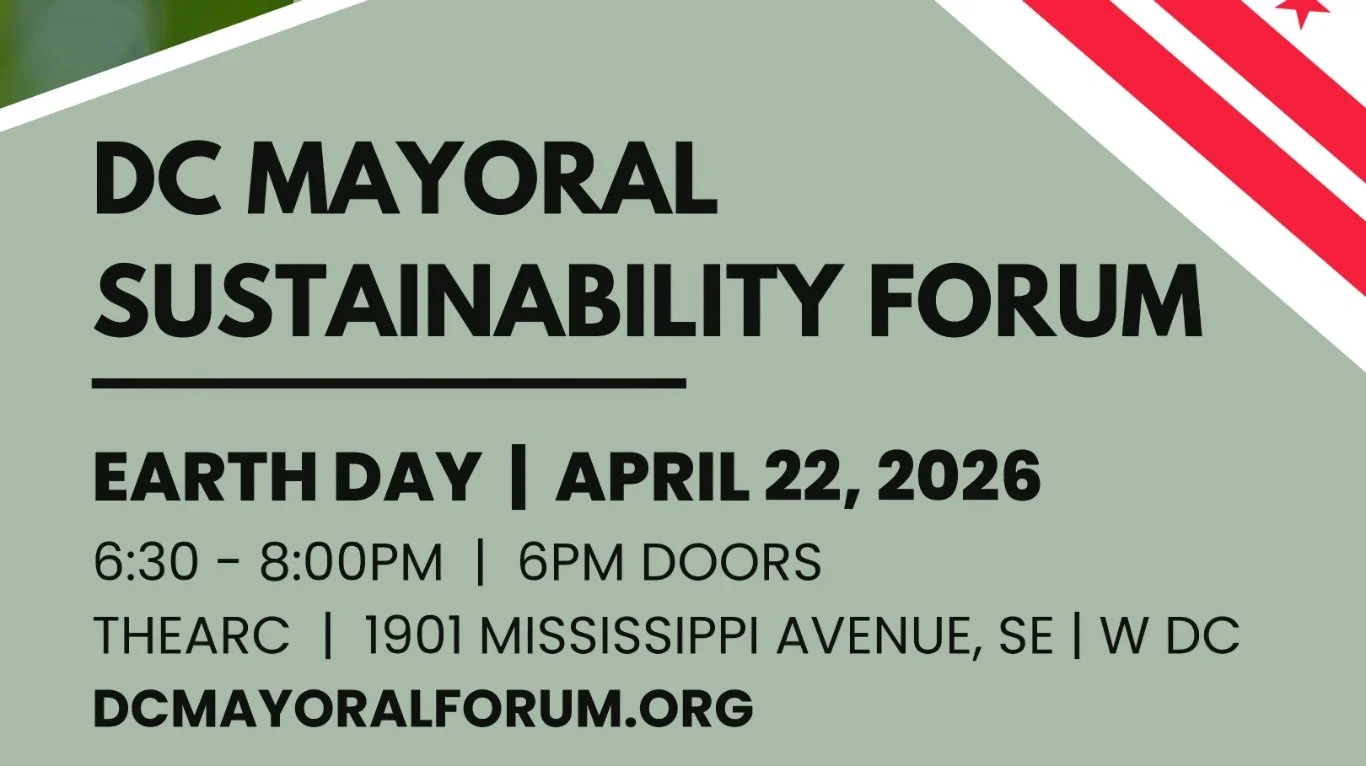D.C. Mayoral Sustainability Forum