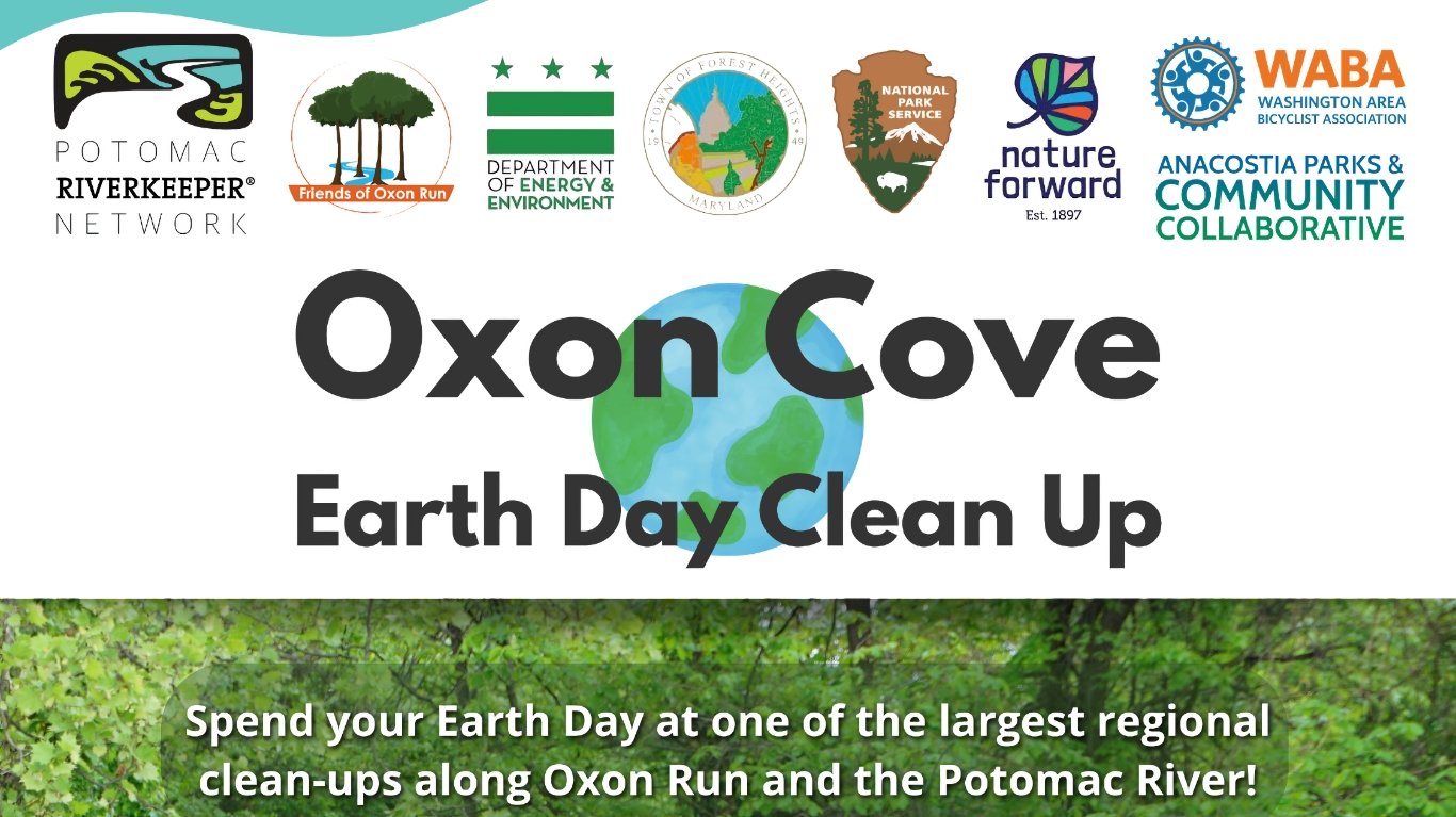 Oxon Cove Earth Day Clean Up