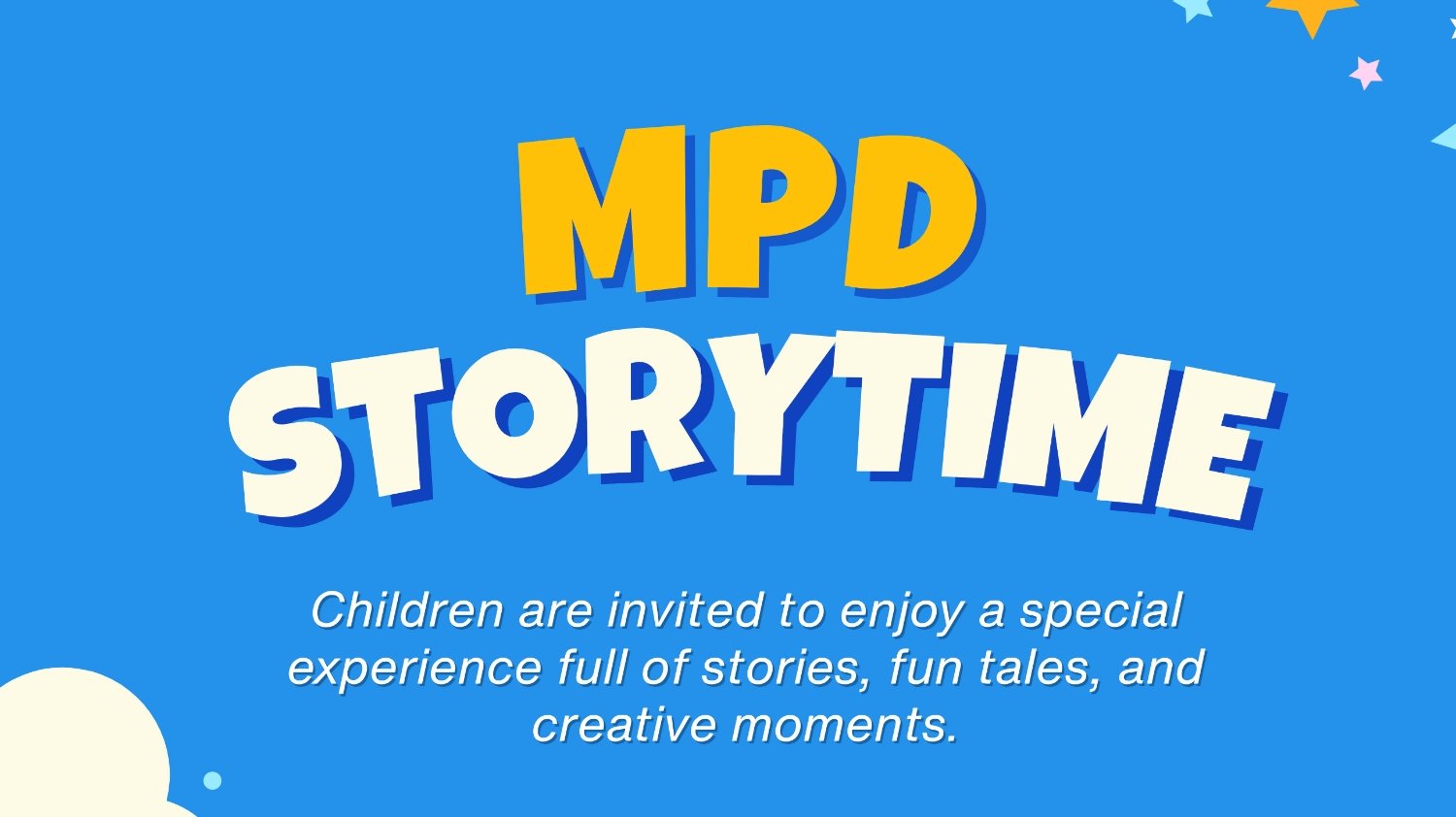 MPD Story Time