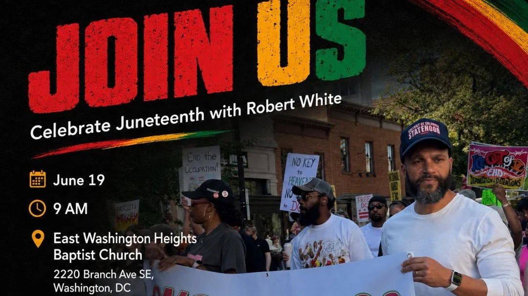 Celebrate Juneteenth with Robert White
