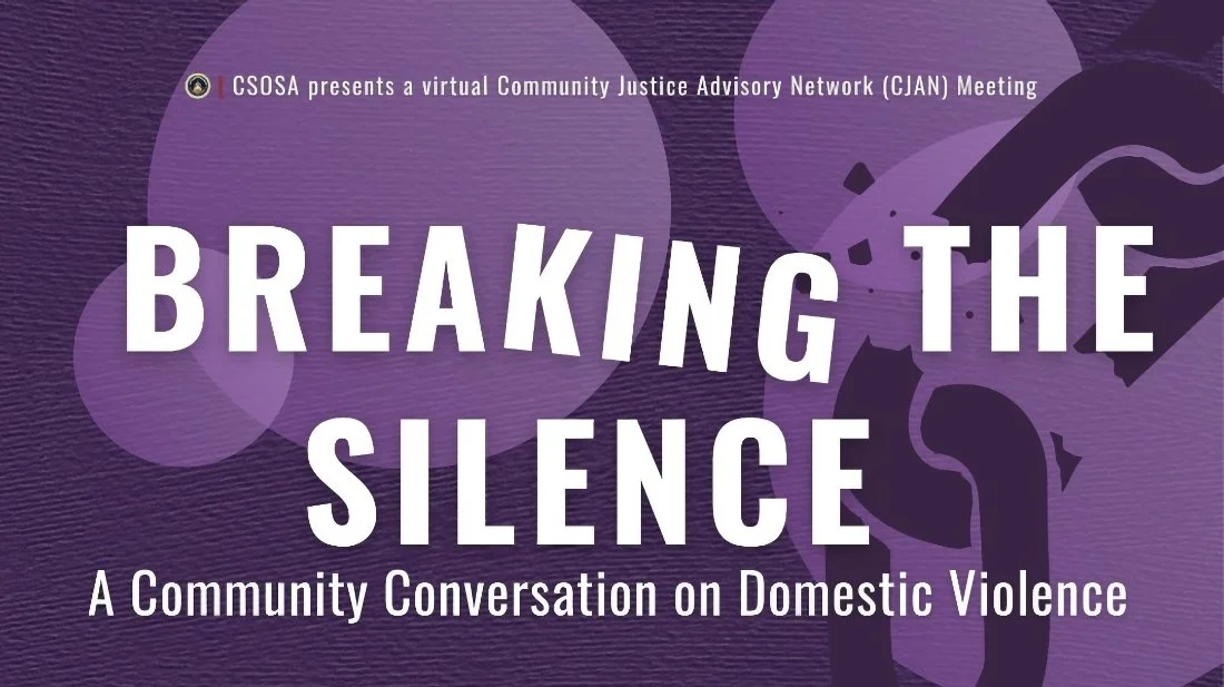 Breaking the Silence: A Community Conversation on Domestic Violence