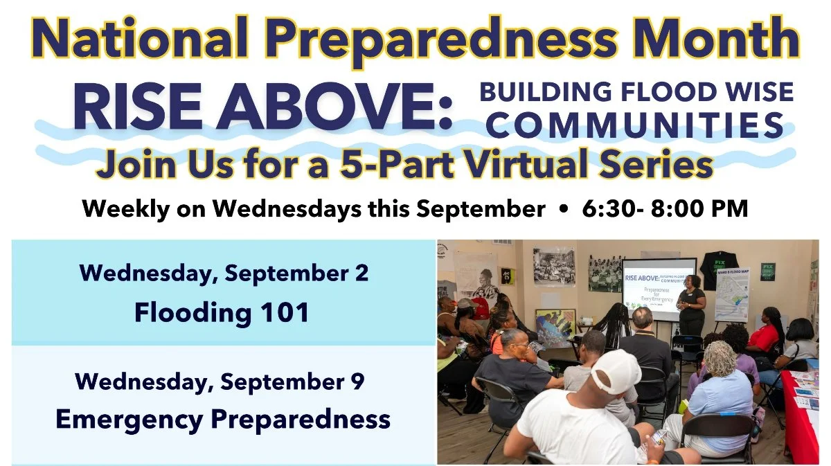 National Preparedness Month: Rise Above, Building Flood Wise Communities