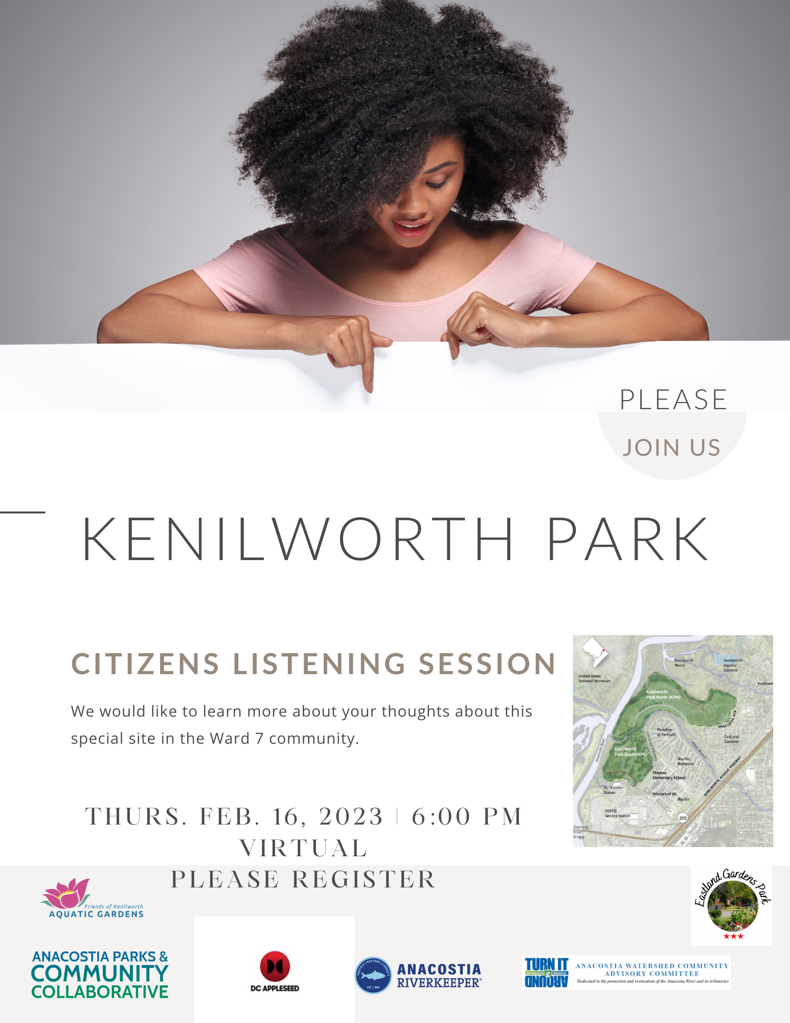 Citizens Listening Session Kenilworth Park Landfill Site — Anacostia