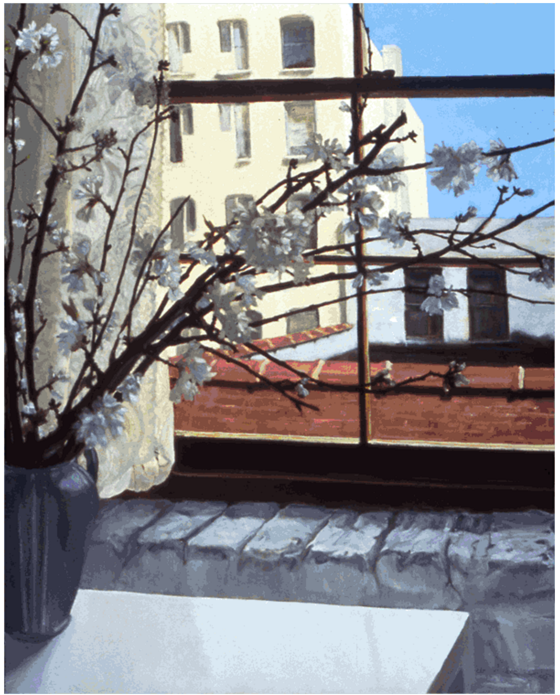 Urban Spring, Apple Branches