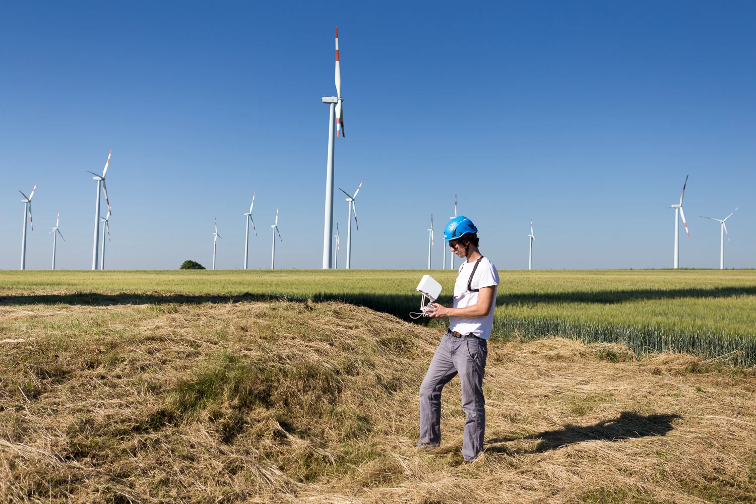 Windkraftanlagen Inspektion in Sachsen-Anhalt