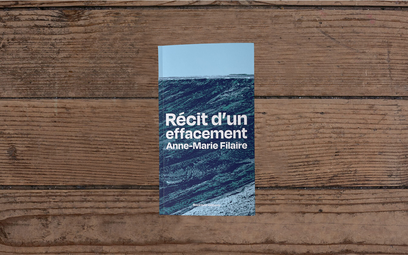 Récit d'un effacement / Anne-Marie Filaire (Sold out)