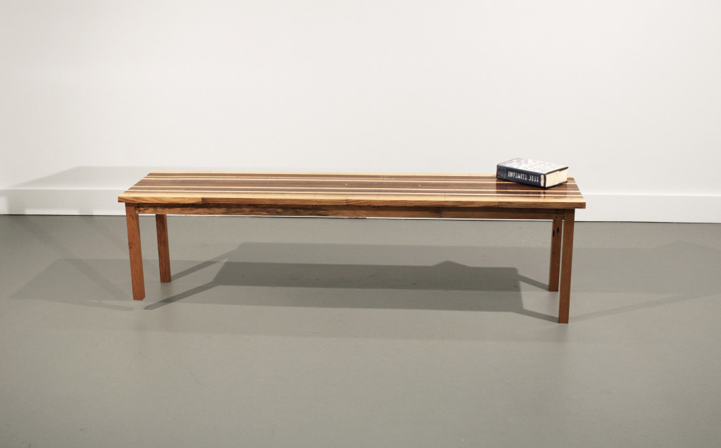 Infinite Jest Bench (One Short Leg)