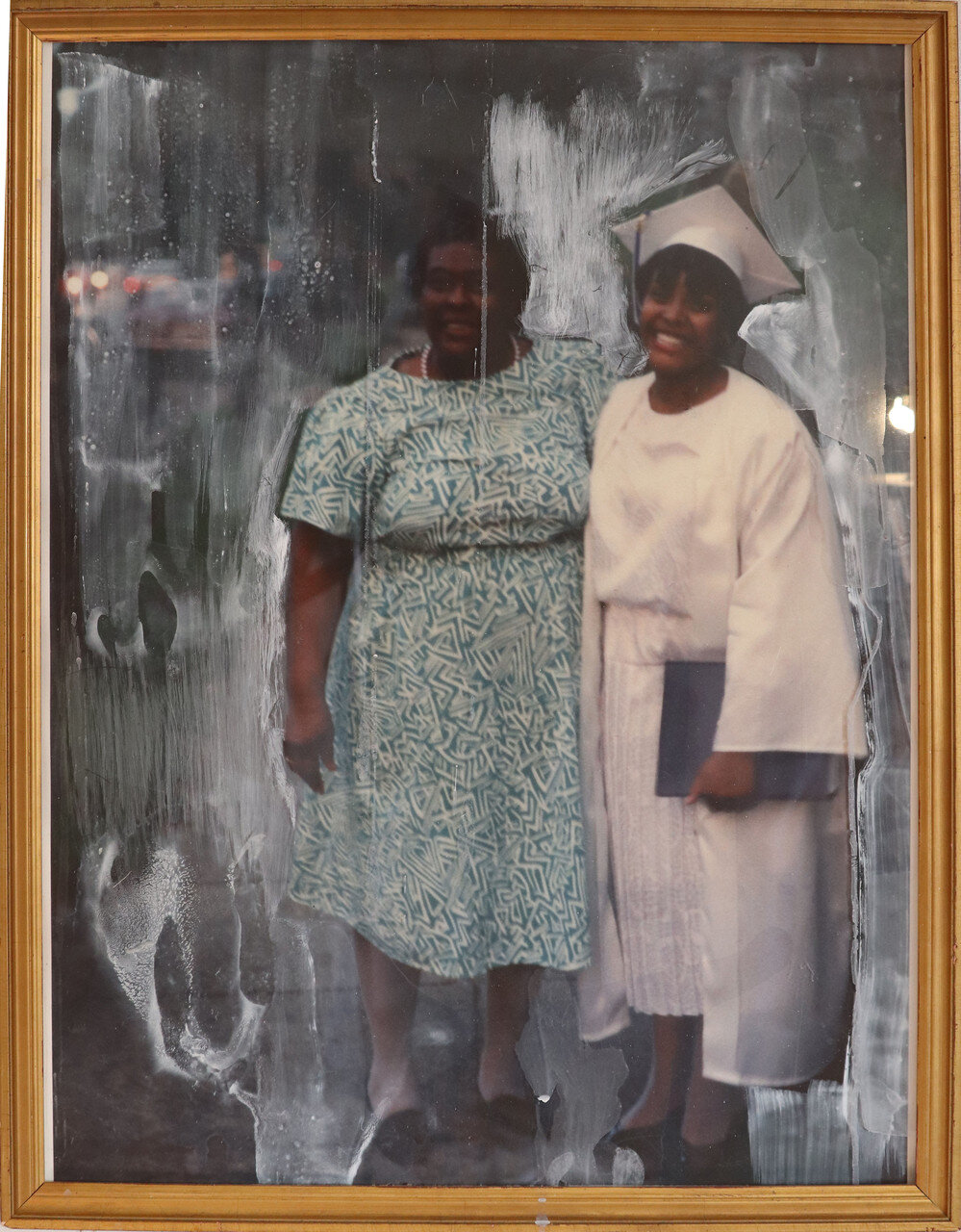 Grandma Trudy at Mom Graduation