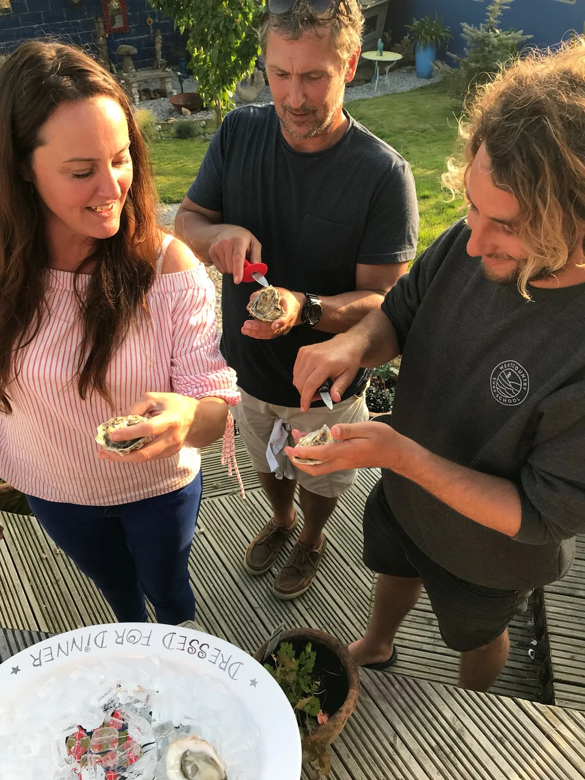 Informal Shucking class