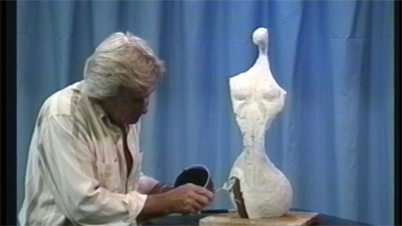 Model the sculpture with layers of Winterstone