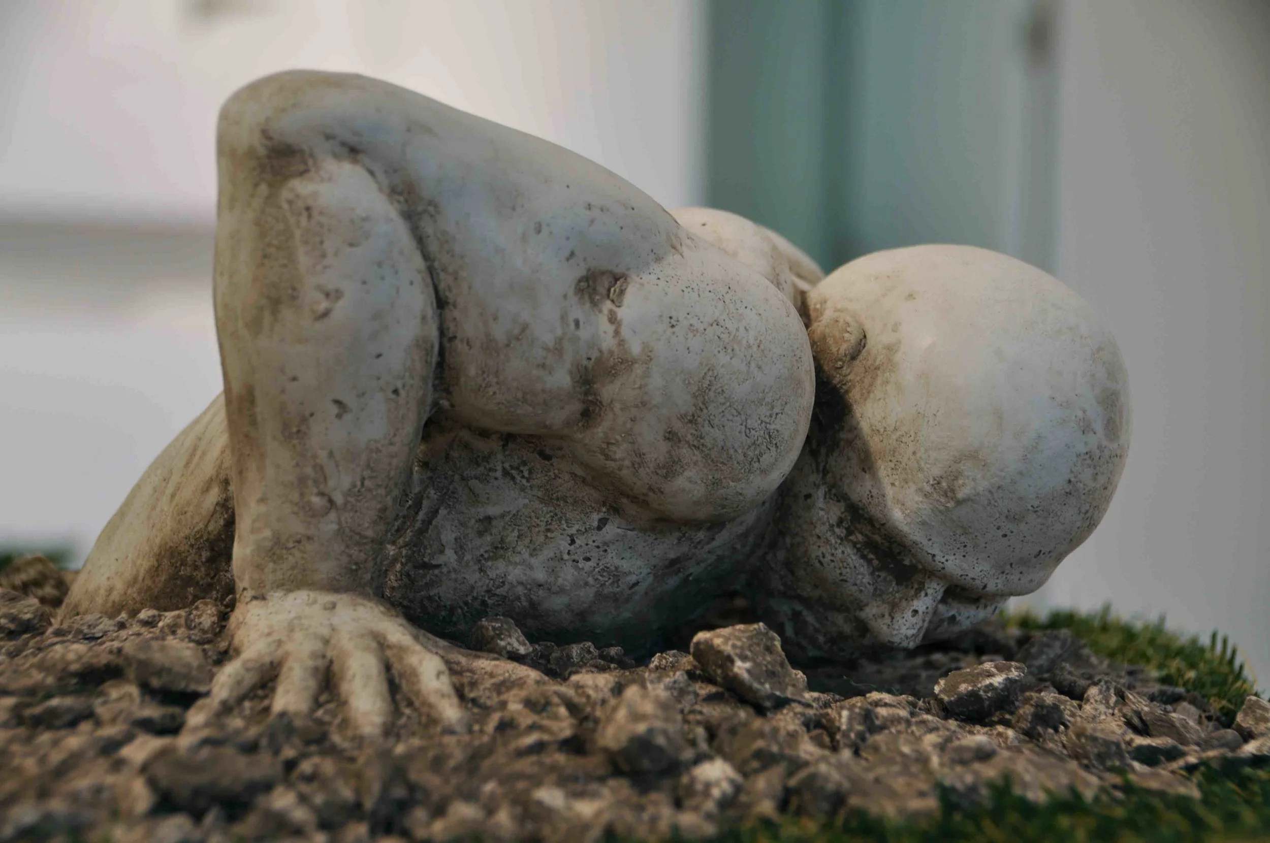 Sculptor Bruce Brown
