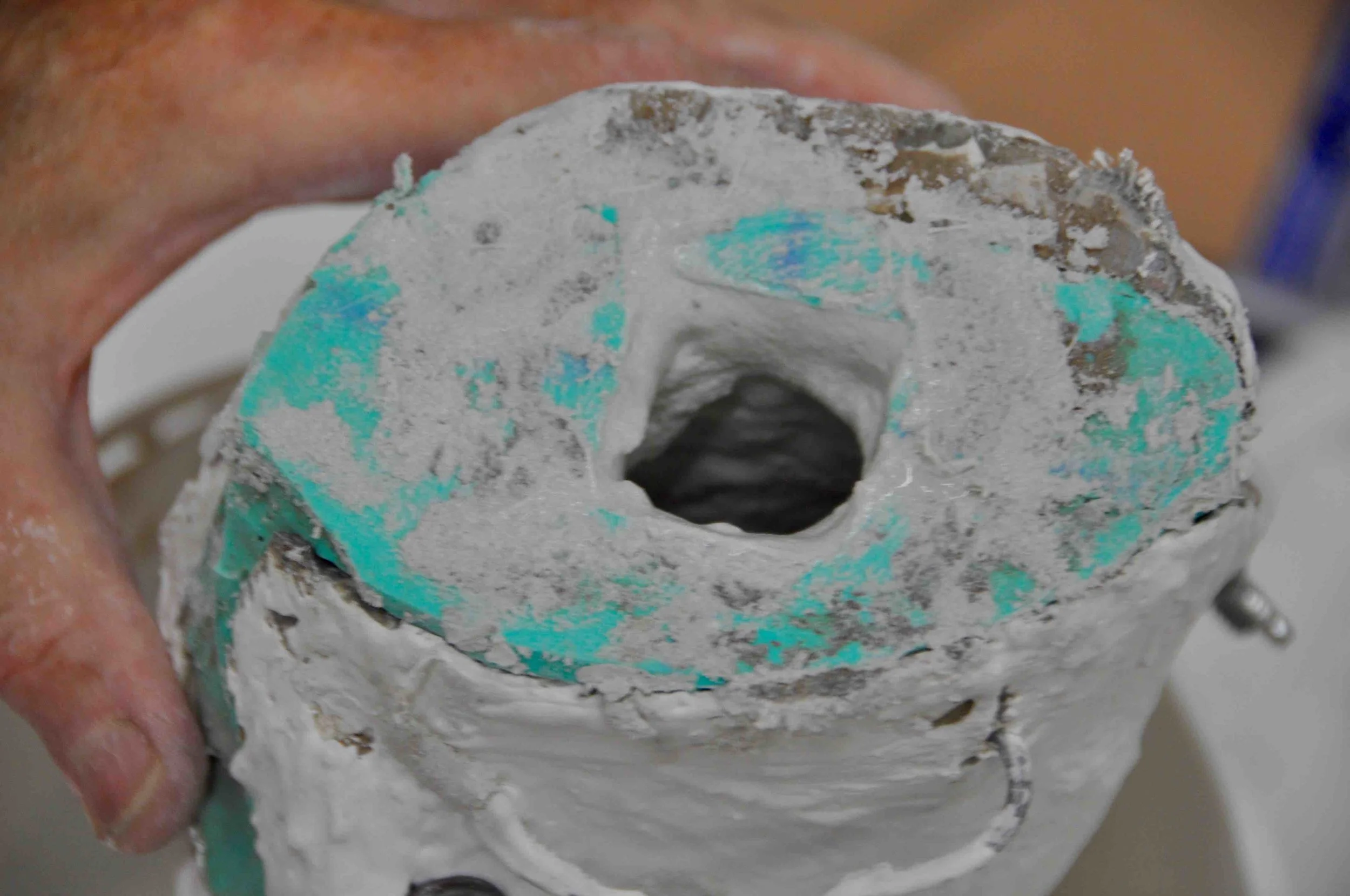 Casting a sculpture with Winterstone