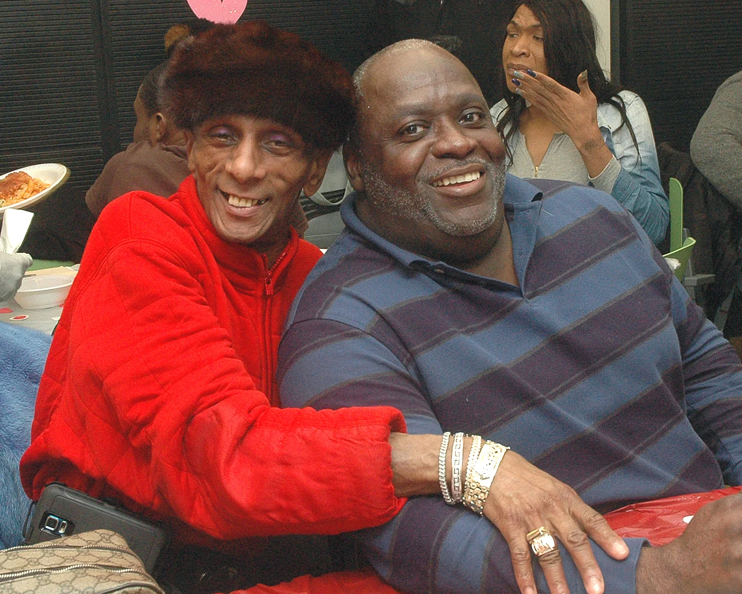 Two participants during the event
