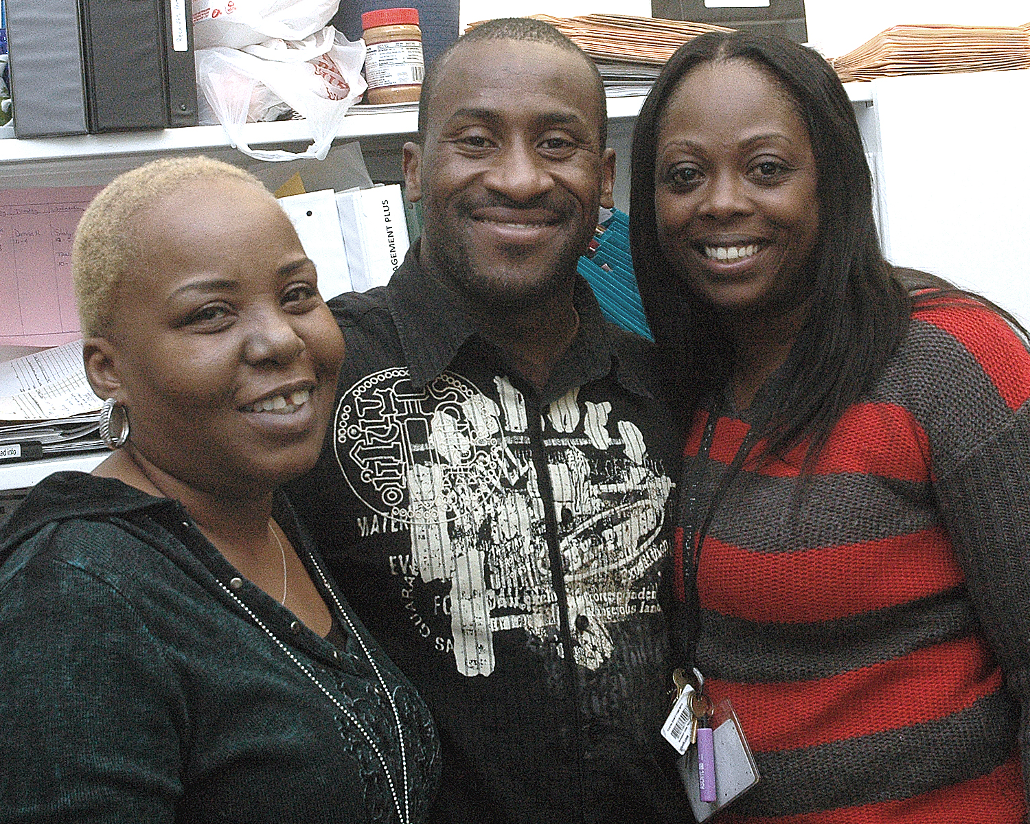 Yvonne Gooden, Derrick Flowers and Tamaqua Pierce