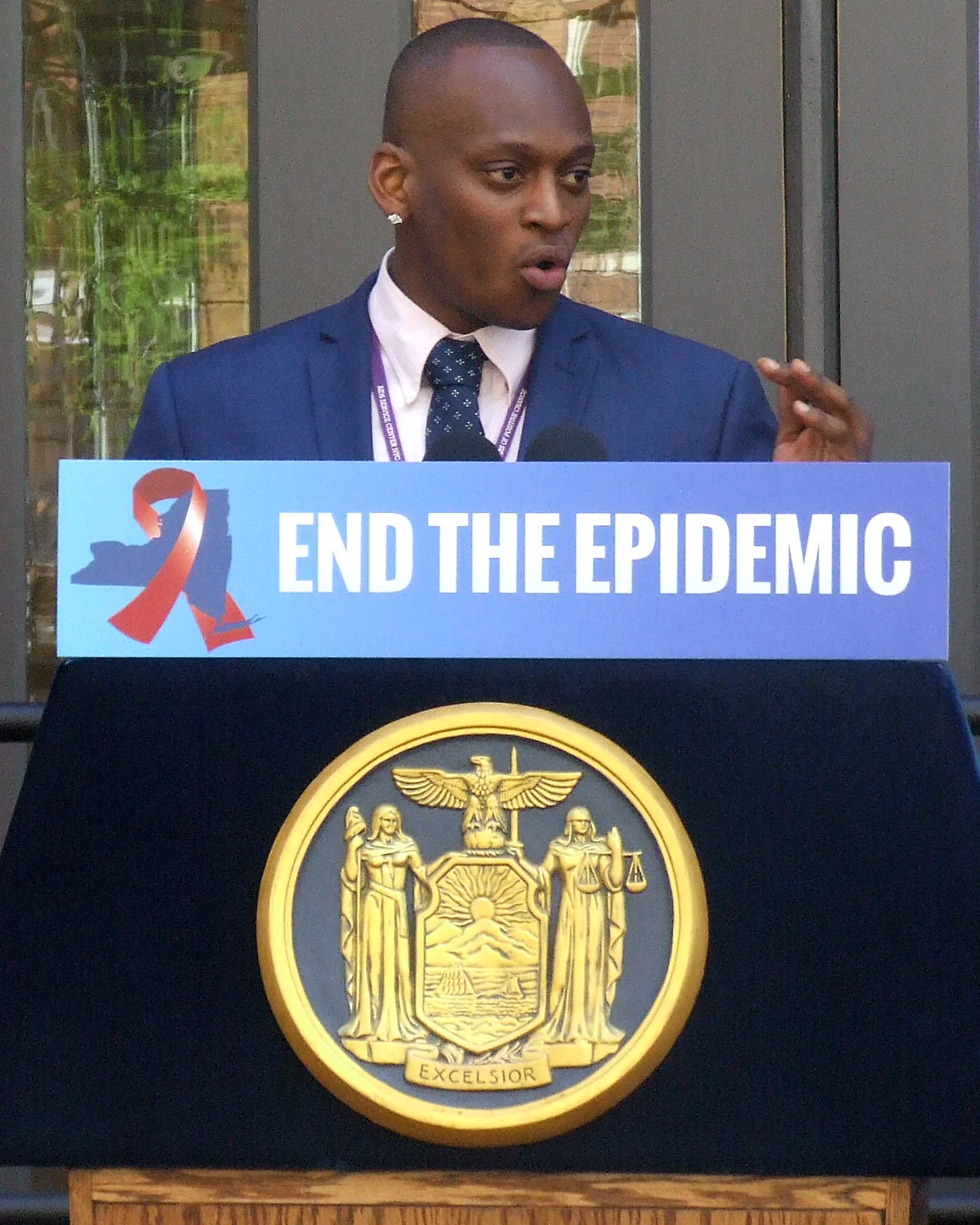 Dennis Martin, ASCNYC Staff - addressing the attendees