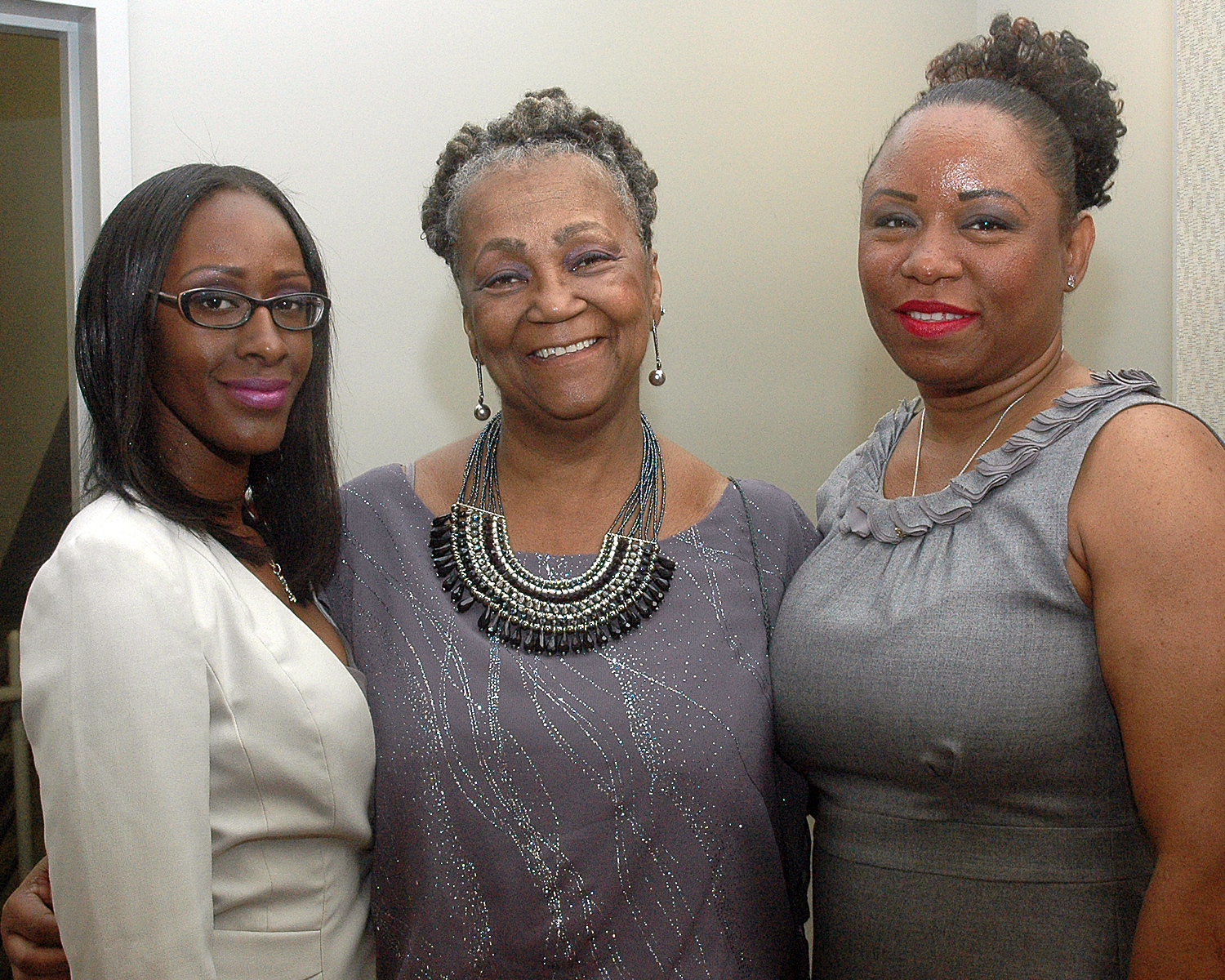 Mlika Minott, Joyce Myricks and Myrthelle Lauture