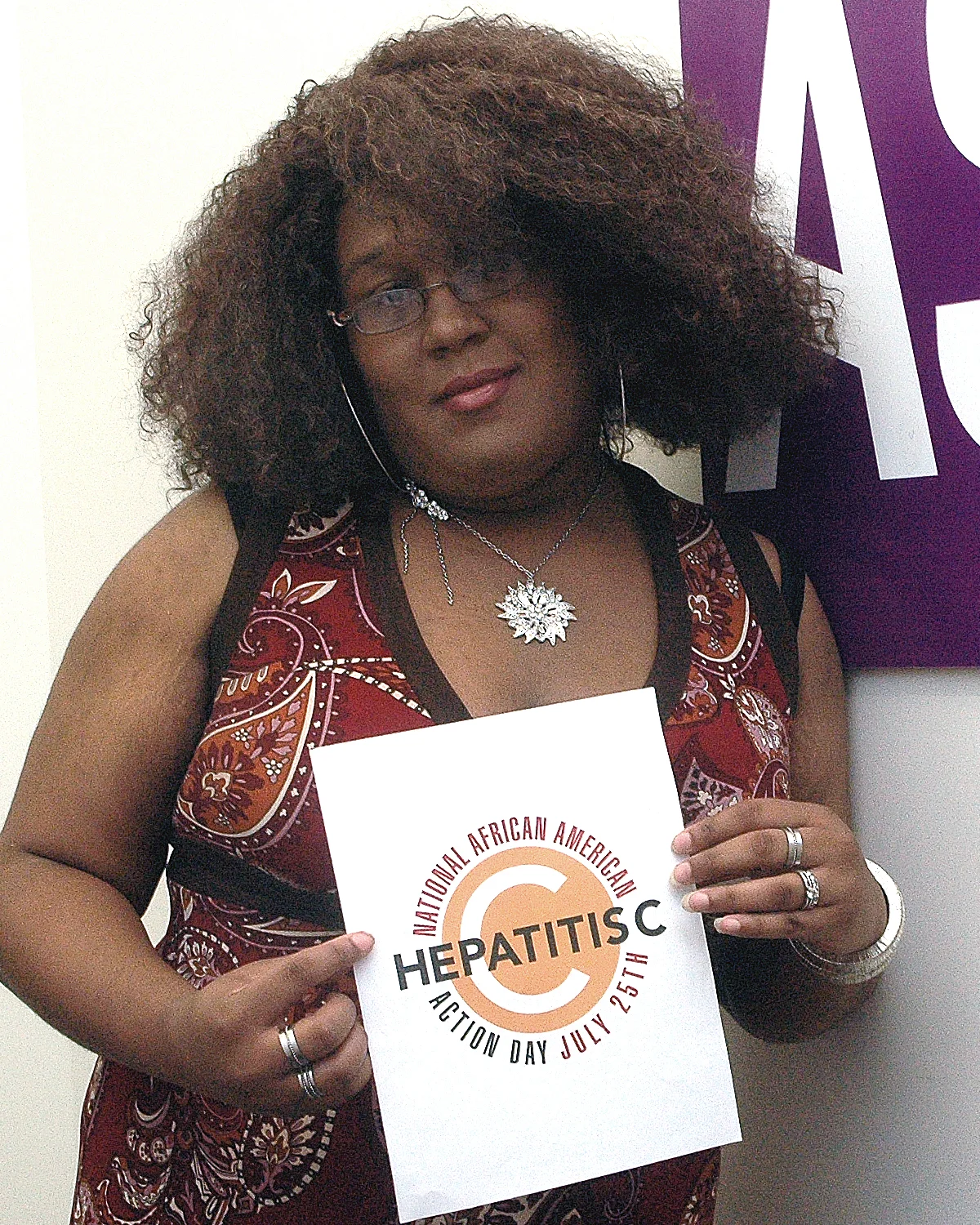 A member of the ASCNYC Family showing their support