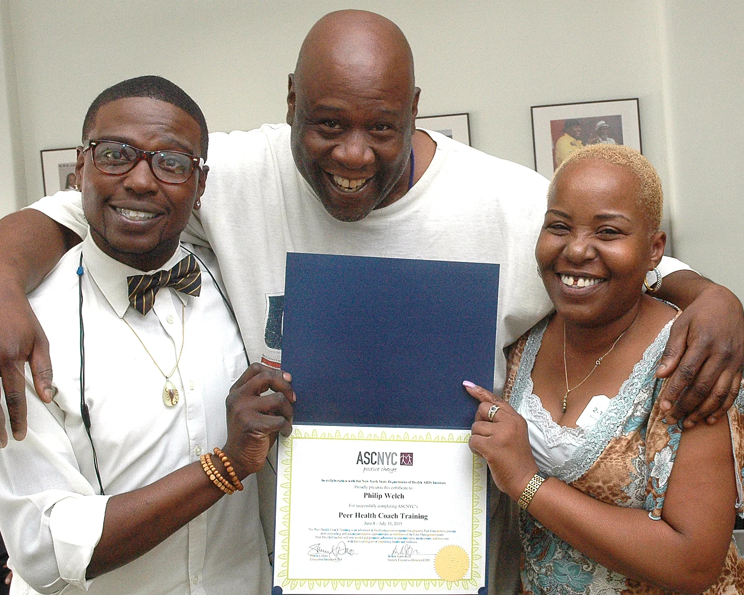 Claude Pierre, Philip W. and Yvonne Gooden